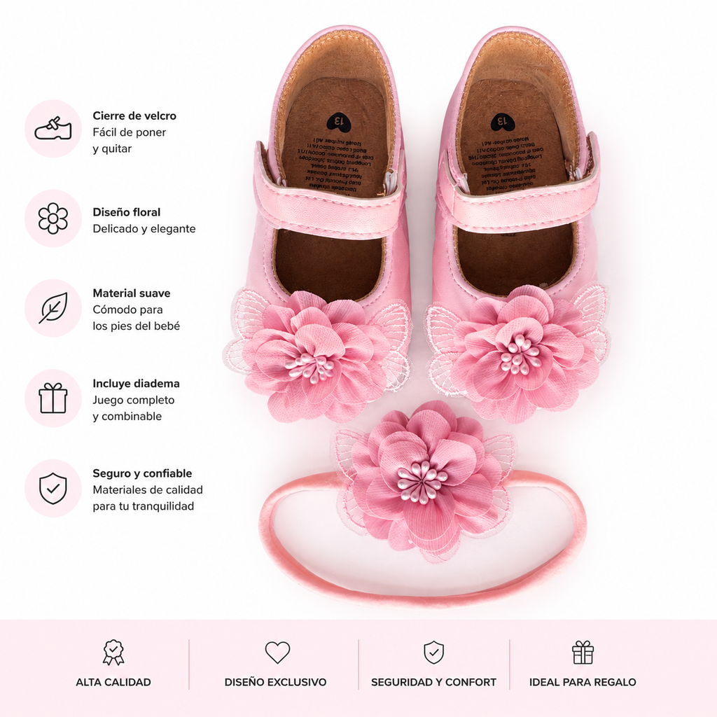 zapatilla Rosa